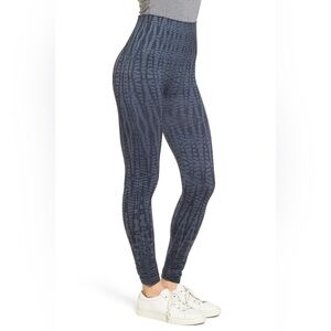 Spanx Indigo Geo Leggings